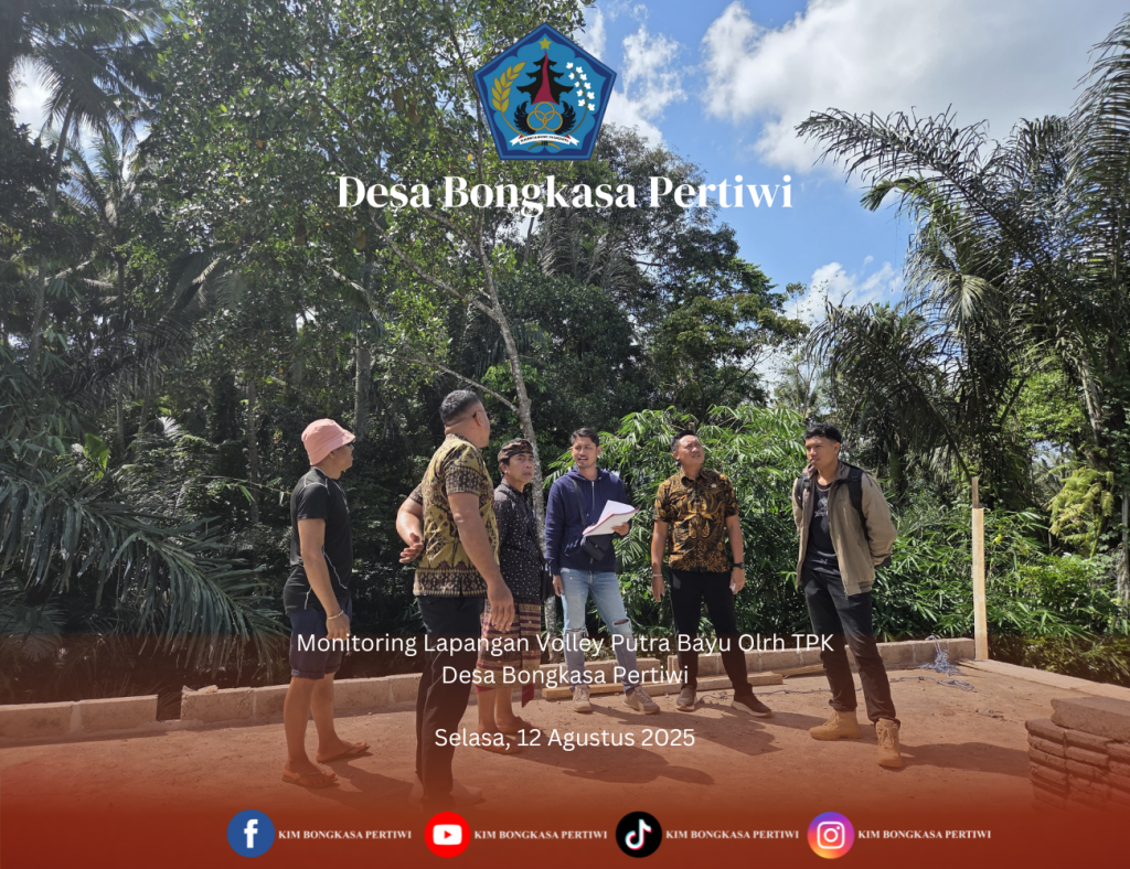 Monitoring Pembangunan Lapangan Volly